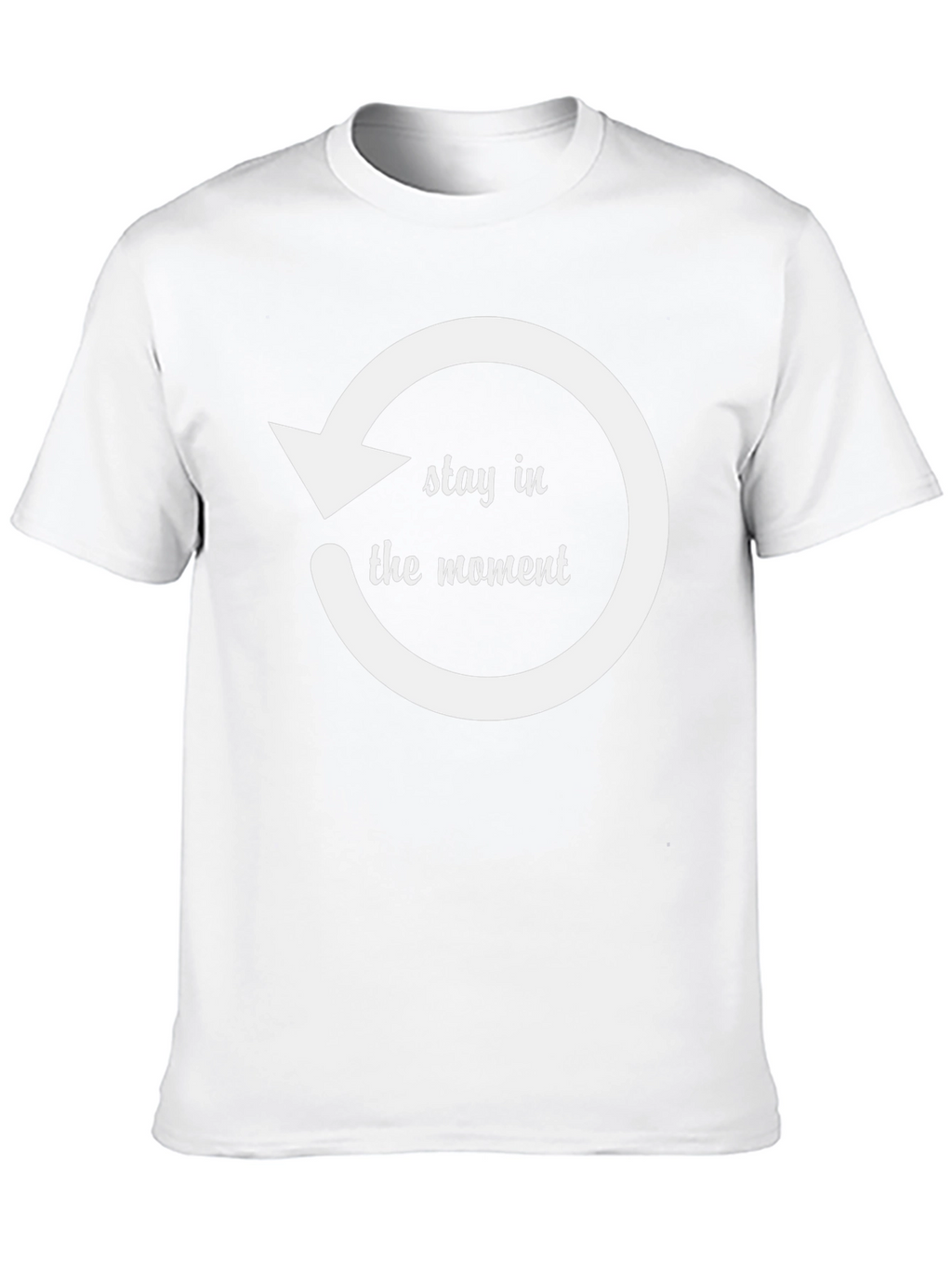 Stay in the Moment Graphic Tee - Black