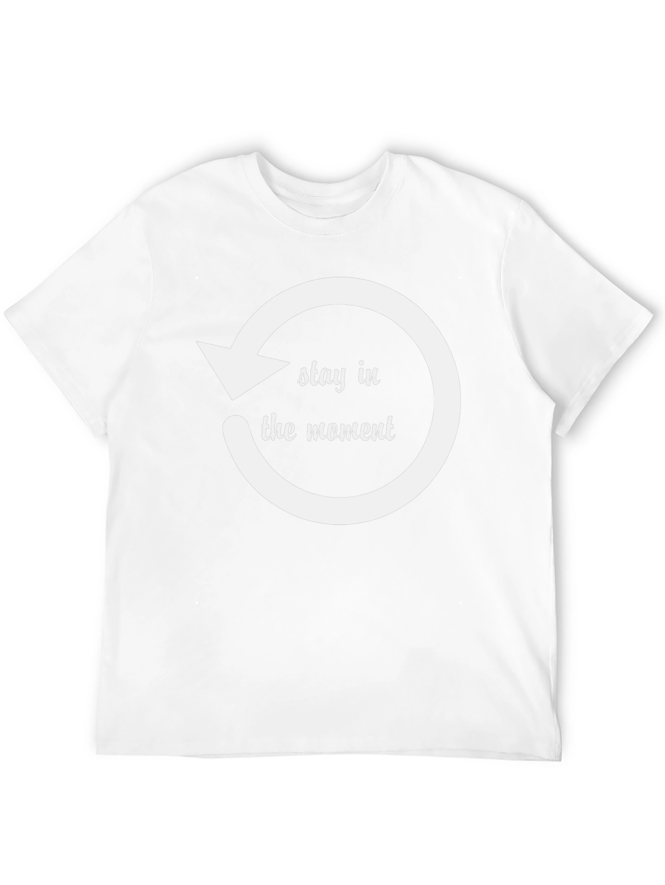 Stay in the Moment Graphic Tee - Black