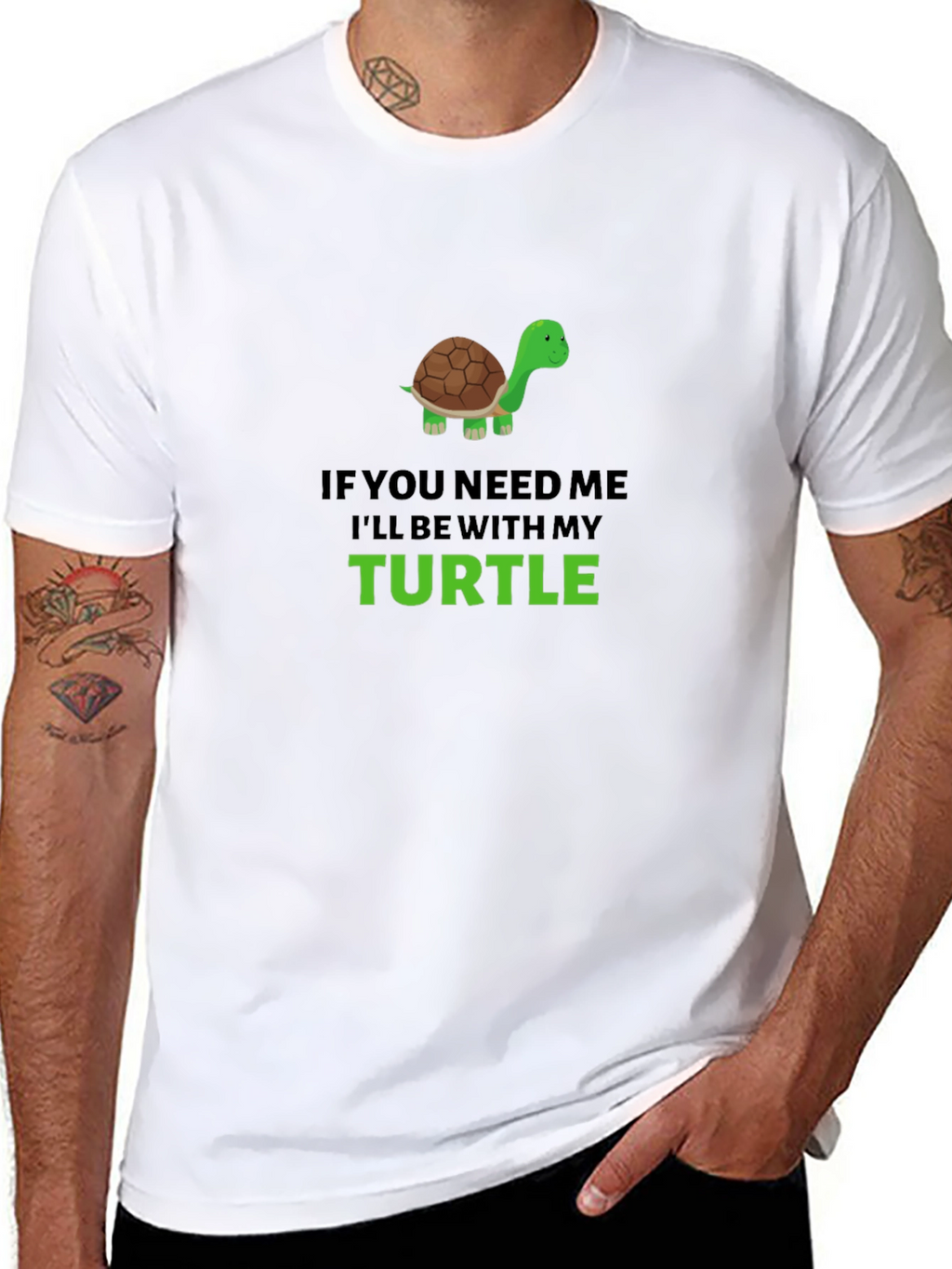 Turtle Lover Graphic T-Shirt - If You Need Me