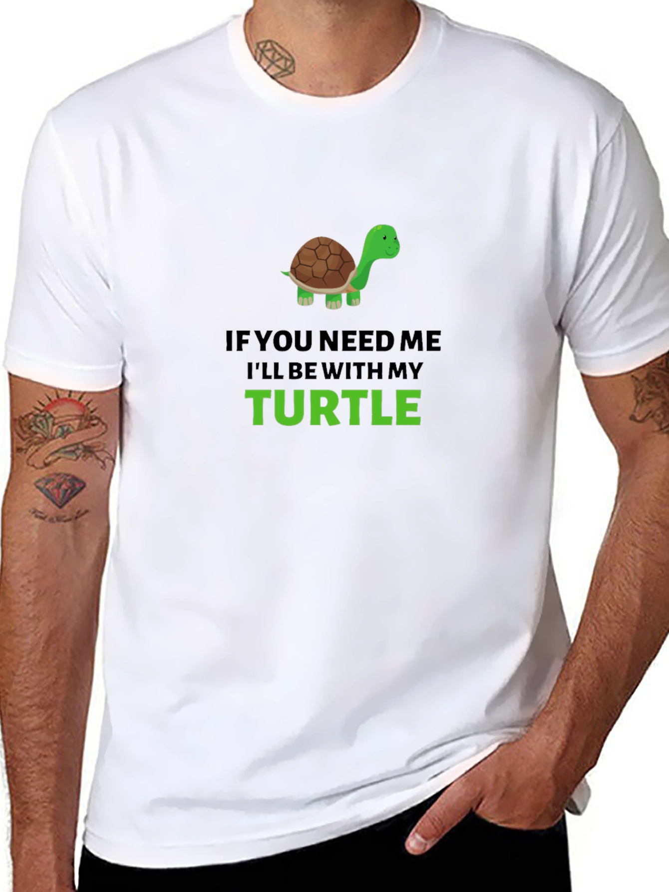 Turtle Lover Graphic T-Shirt - If You Need Me