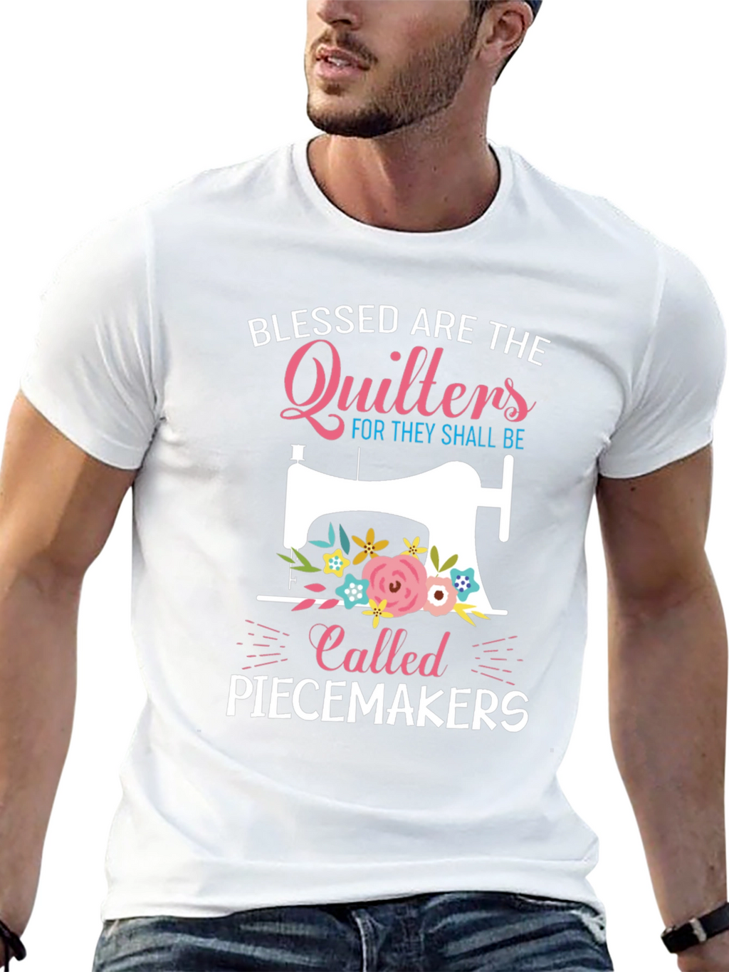 Blessed Quilters Piecemakers T-Shirt