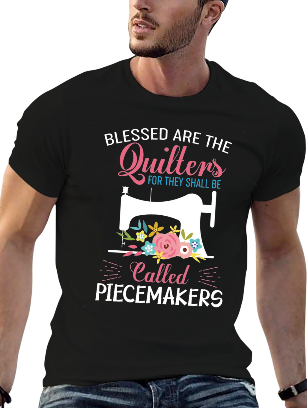 Blessed Quilters Piecemakers T-Shirt