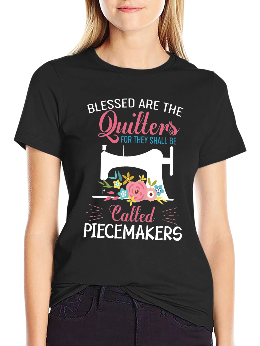 Blessed Quilters Piecemakers T-Shirt