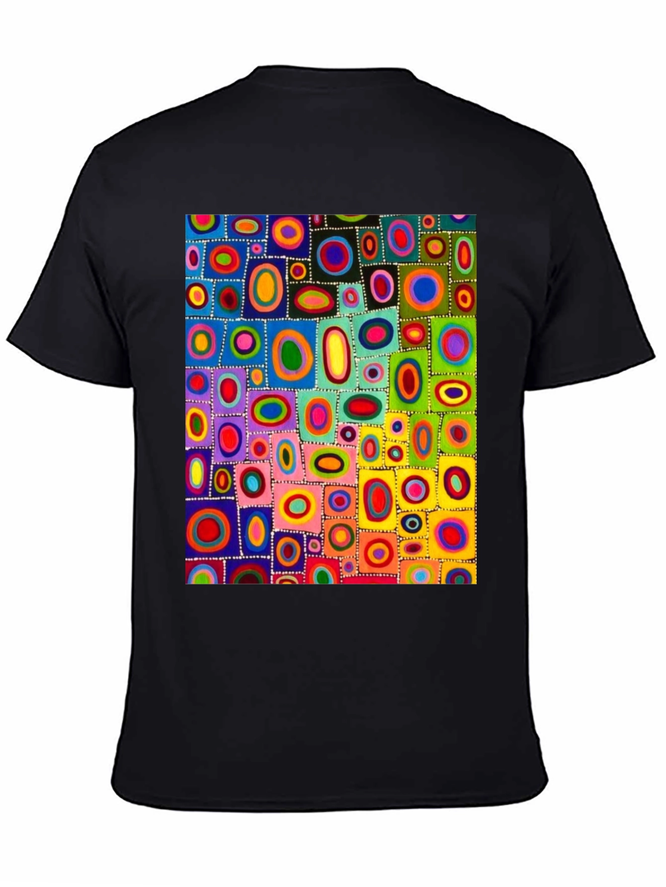 Abstract Geometric Colorful Art T-Shirt