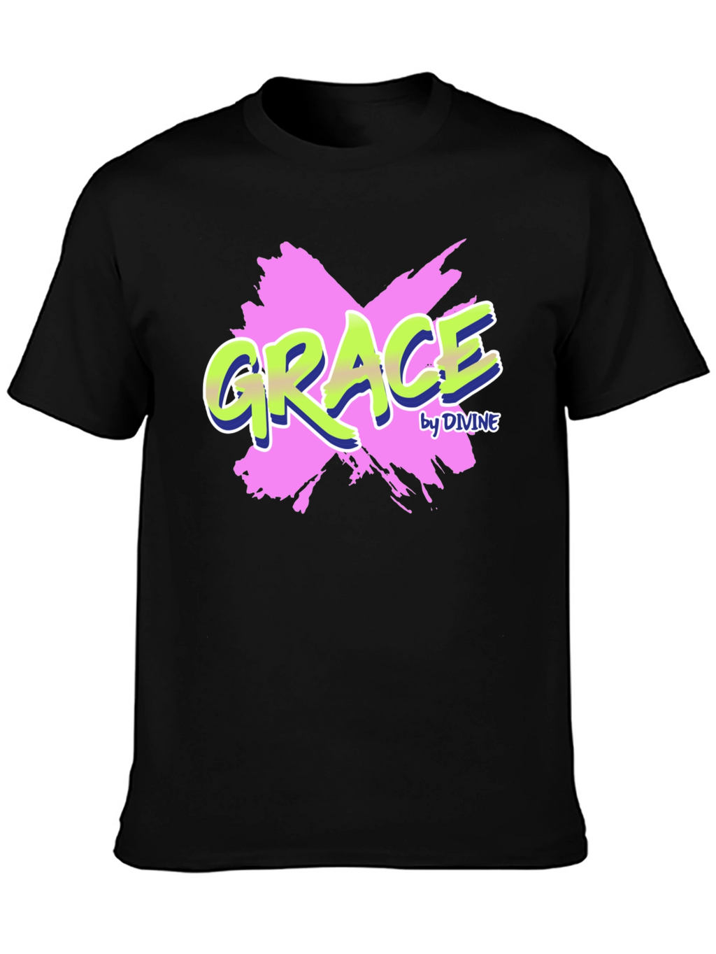 Grace by Divine Black T-Shirt
