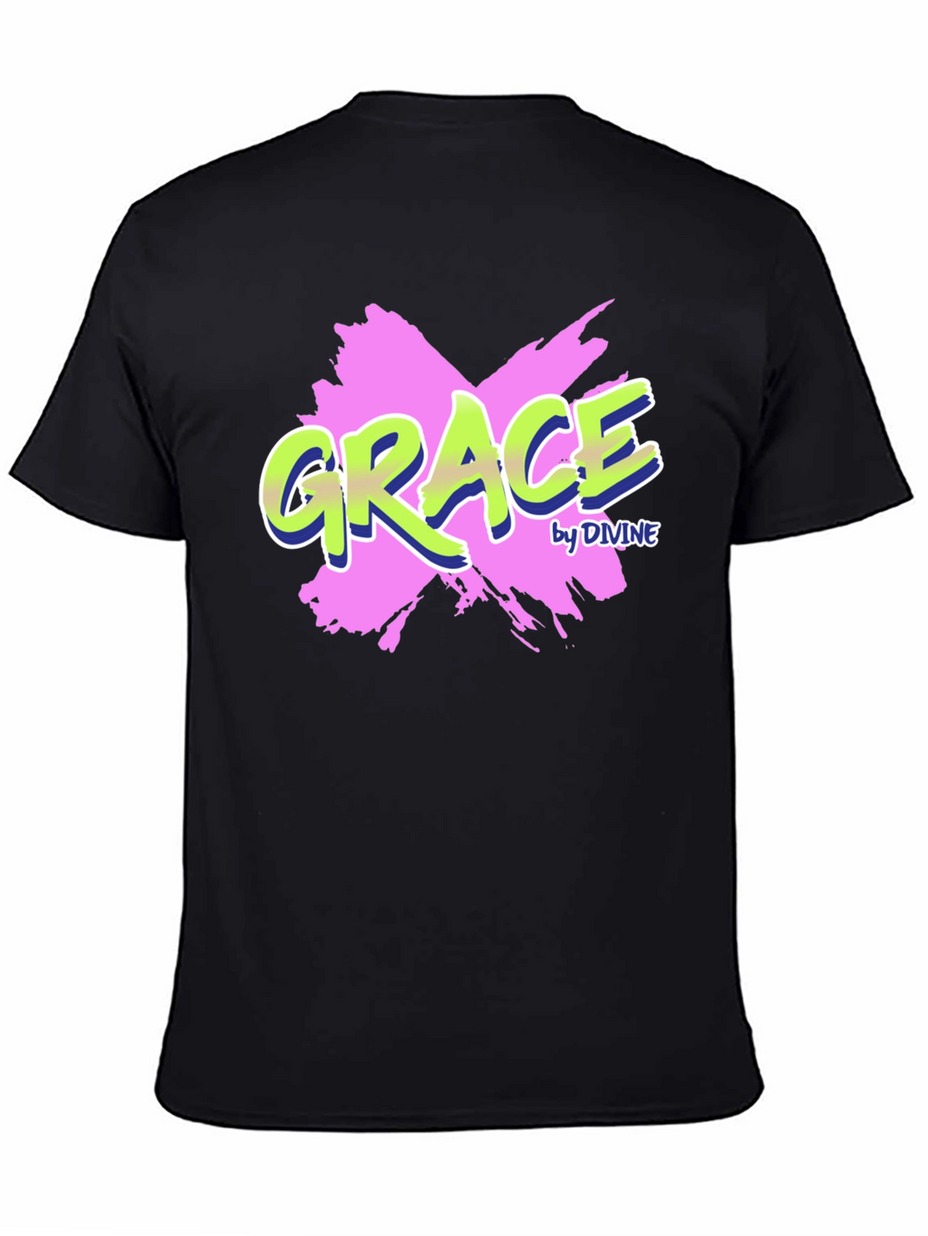 Grace by Divine Black T-Shirt