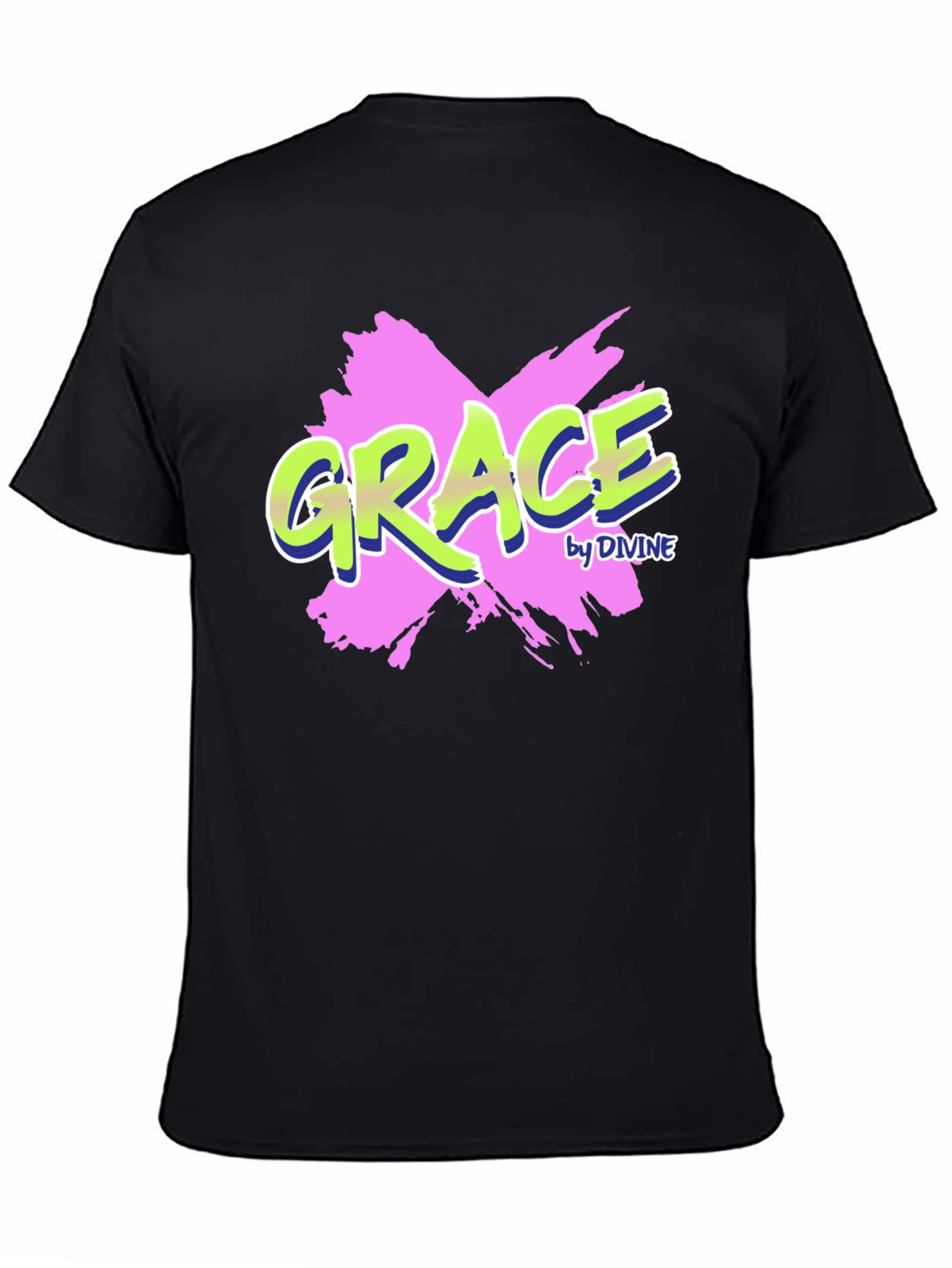 Grace by Divine Black T-Shirt