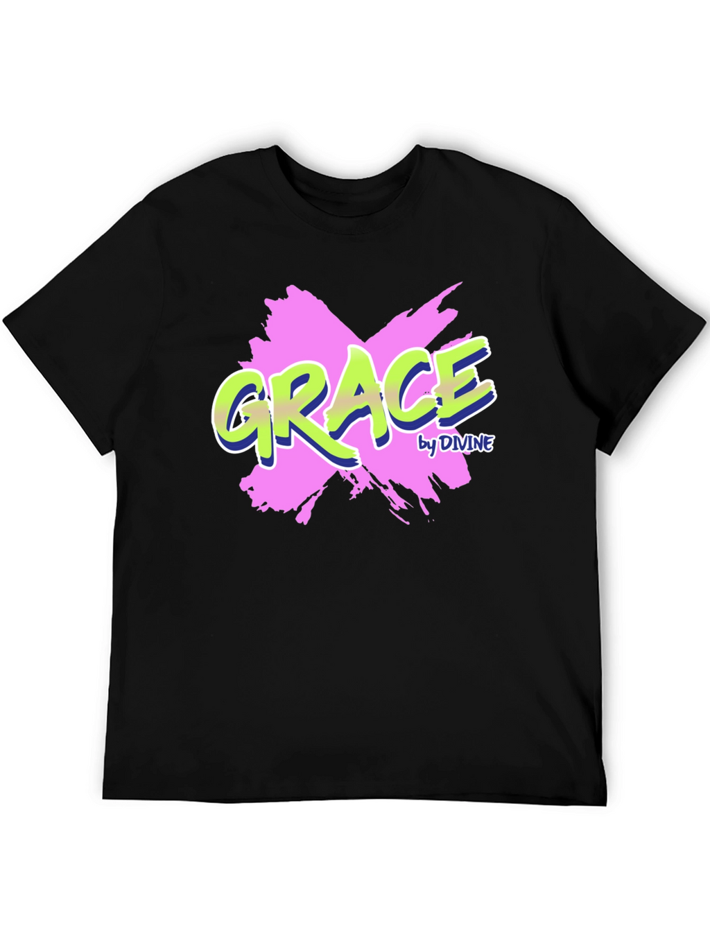 Grace by Divine Black T-Shirt