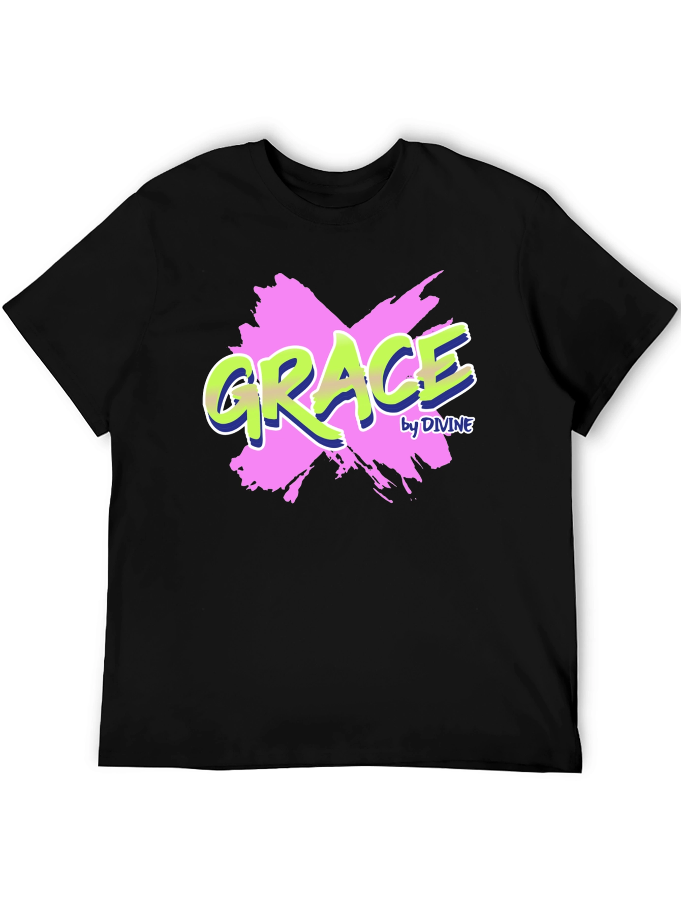 Grace by Divine Black T-Shirt