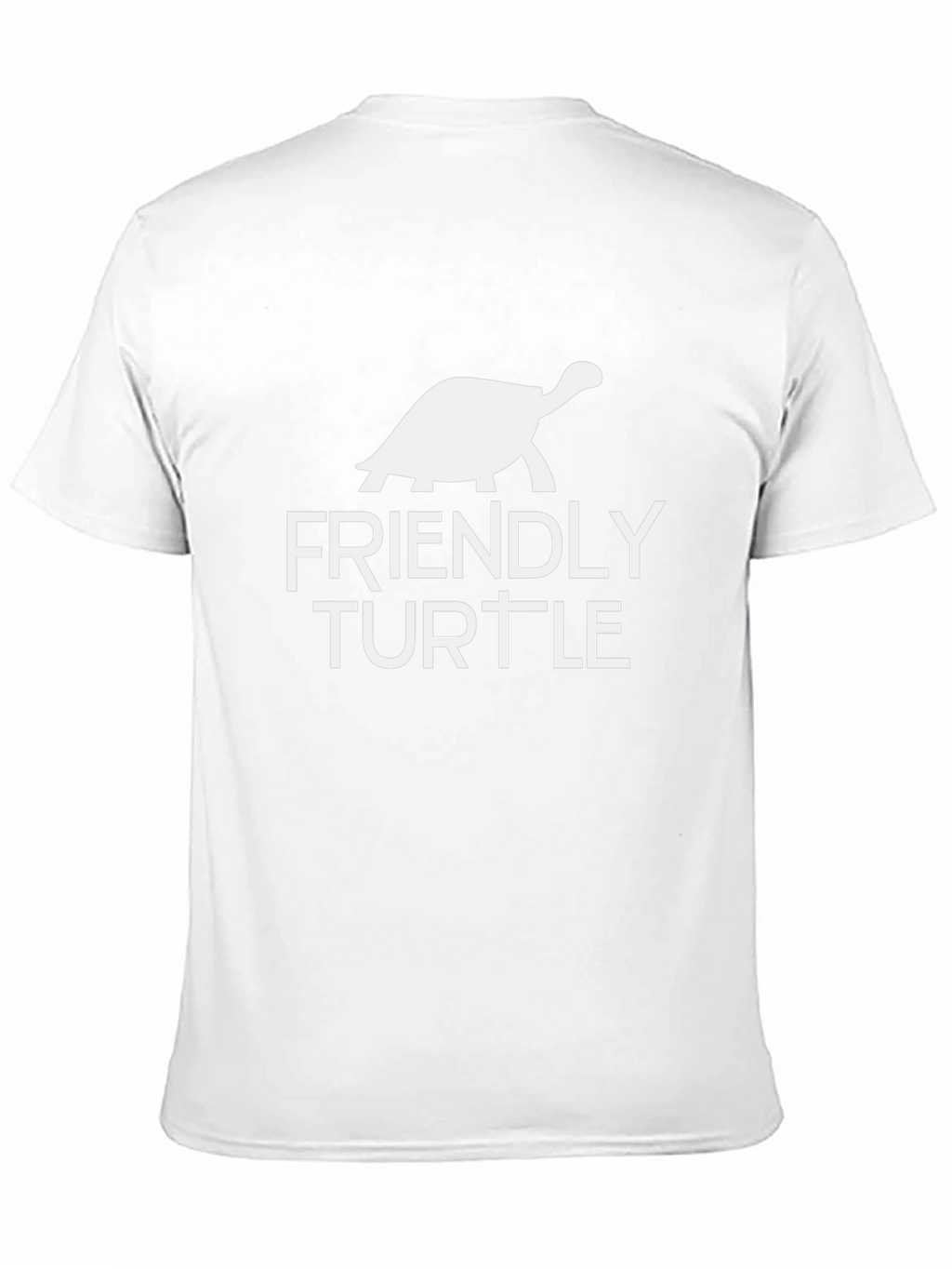 Friendly Turtle Graphic Tee - Soft Cotton Comfort