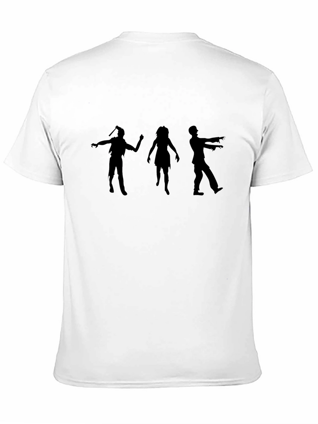 Zombie Silhouette Graphic T-Shirt