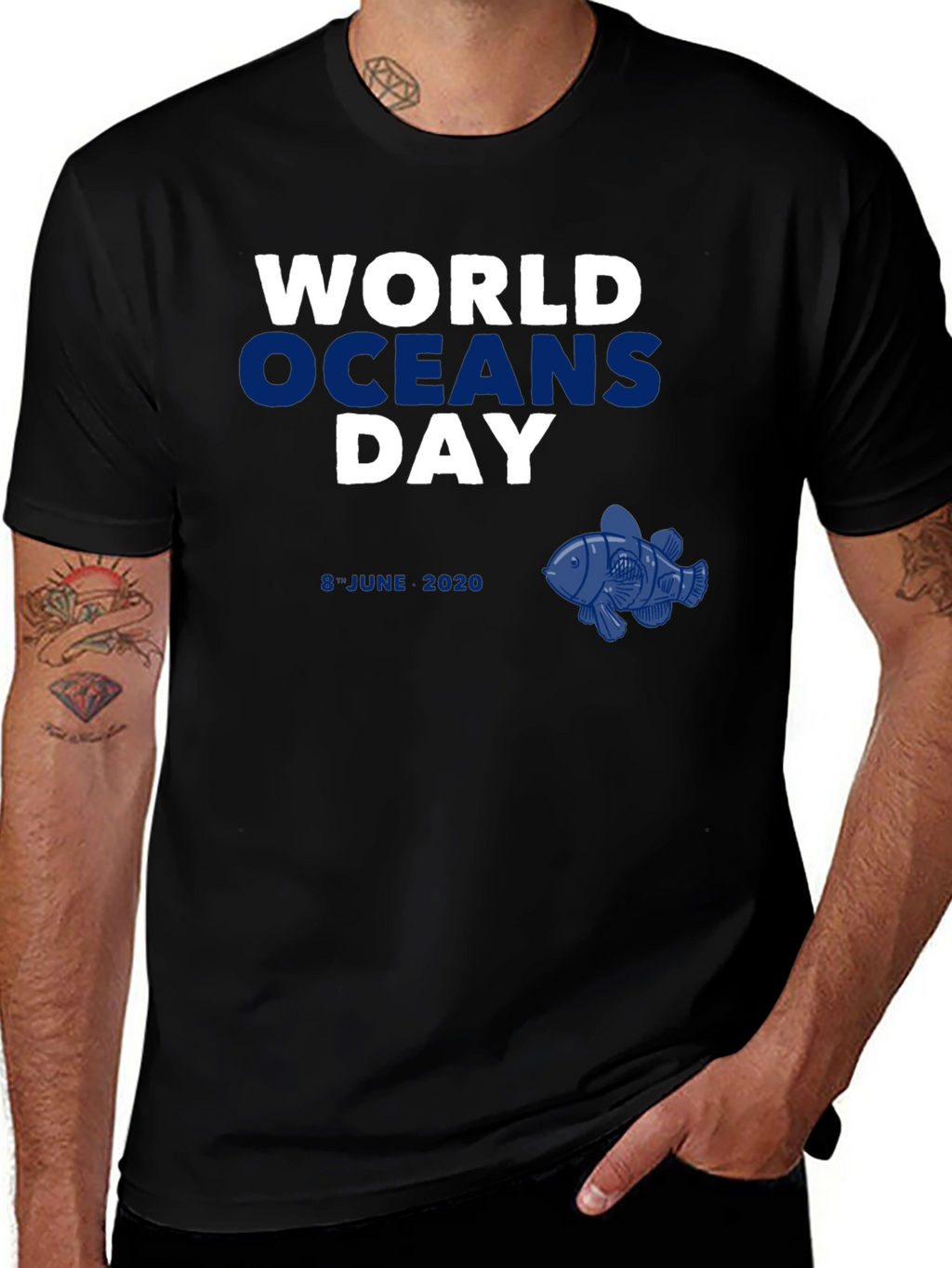 World Oceans Day T-Shirt - June 8 2020