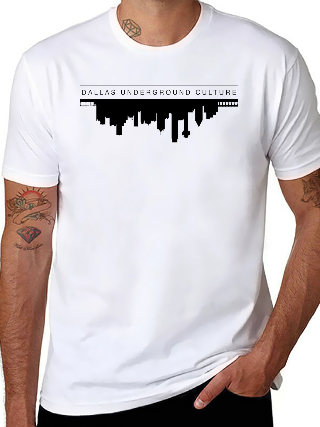 Dallas Underground Culture Graphic Tee