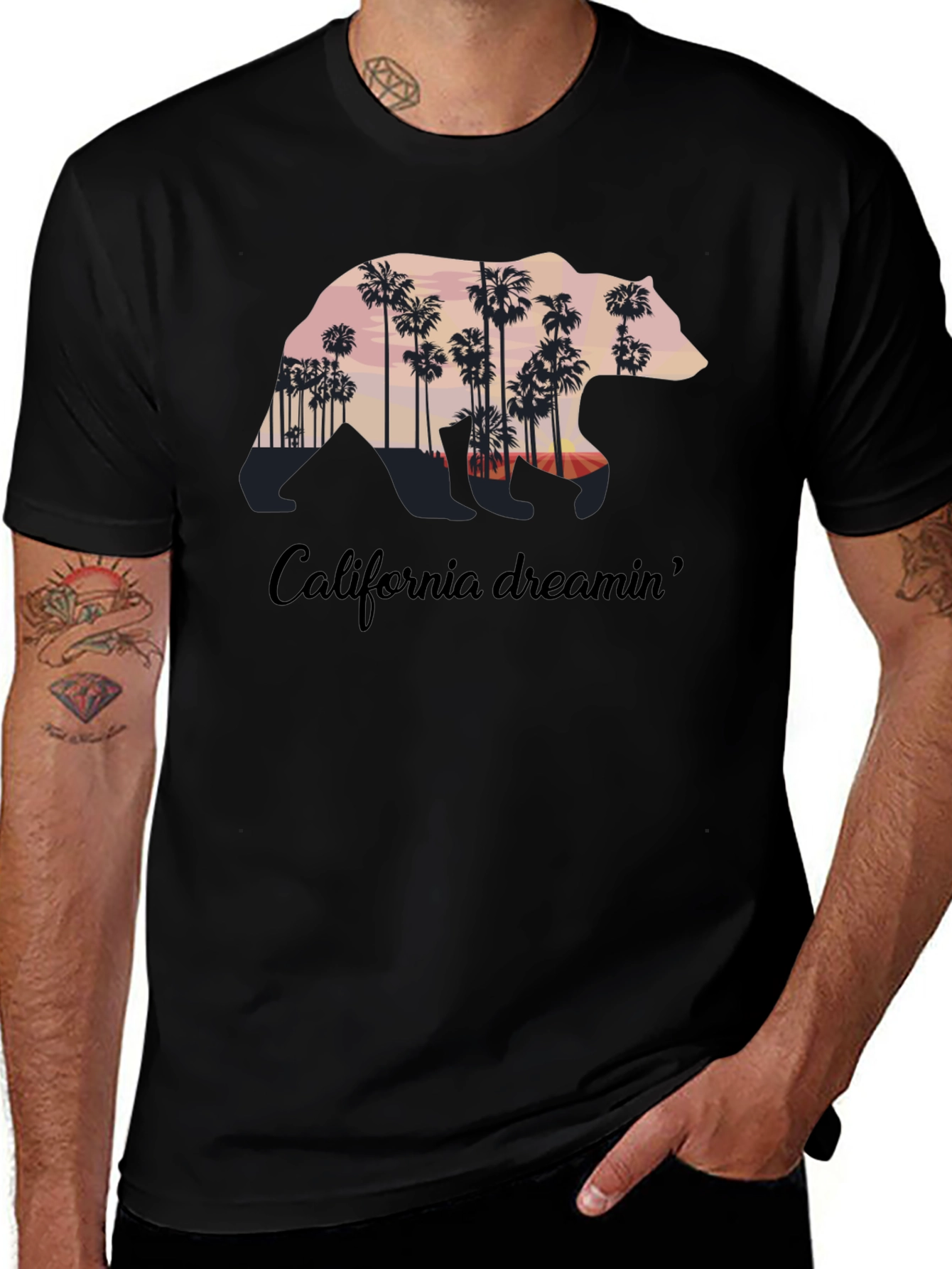 California Dreamin Bear T-Shirt