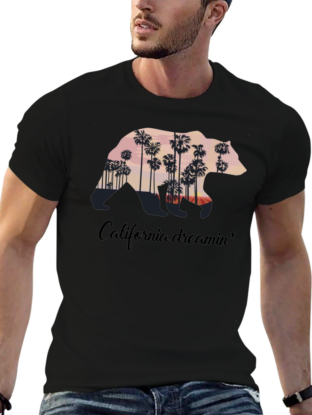 California Dreamin Bear T-Shirt
