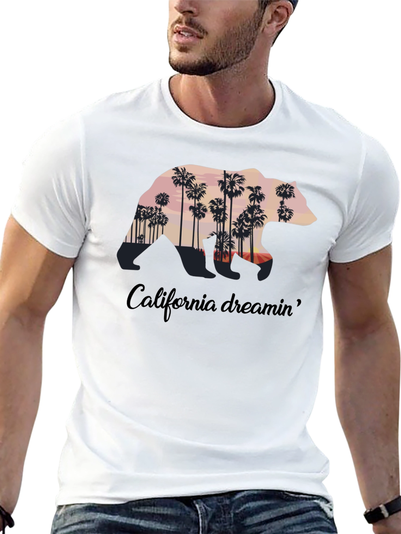 California Dreamin Bear T-Shirt