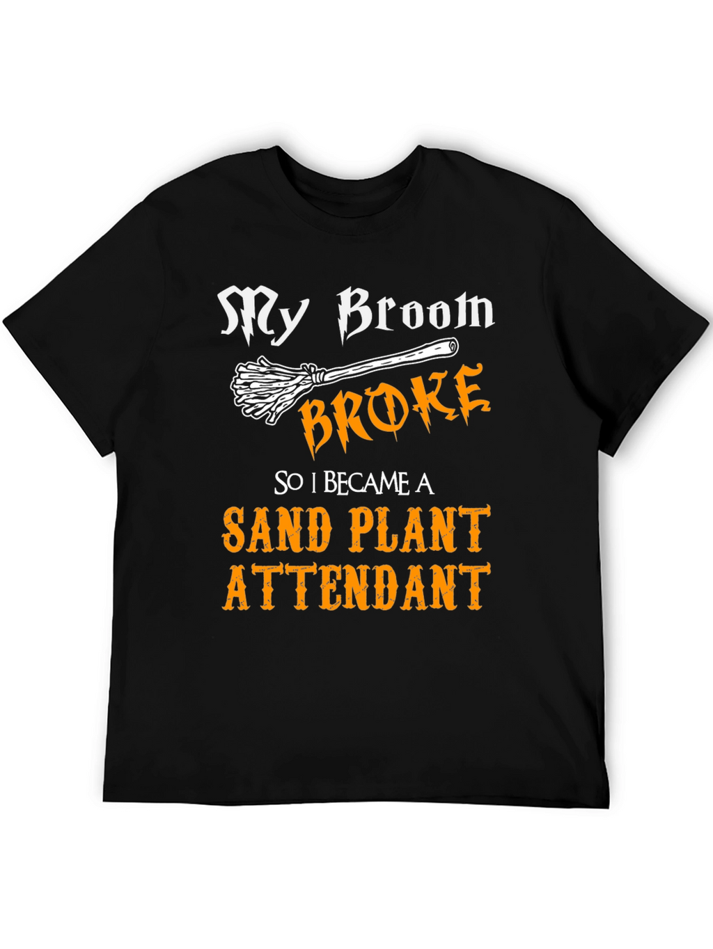 Funny Halloween Sand Plant Attendant T-Shirt