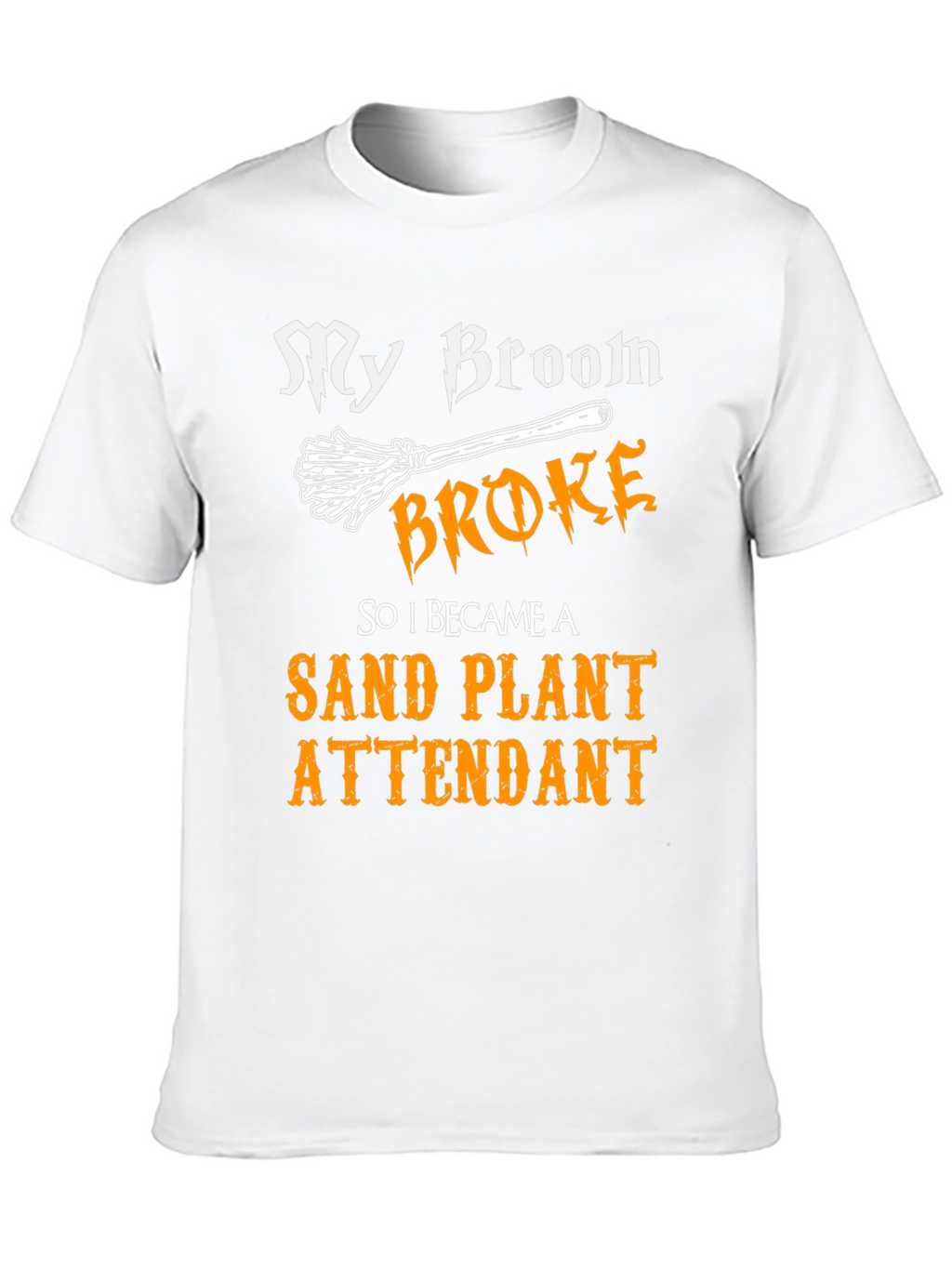 Funny Halloween Sand Plant Attendant T-Shirt