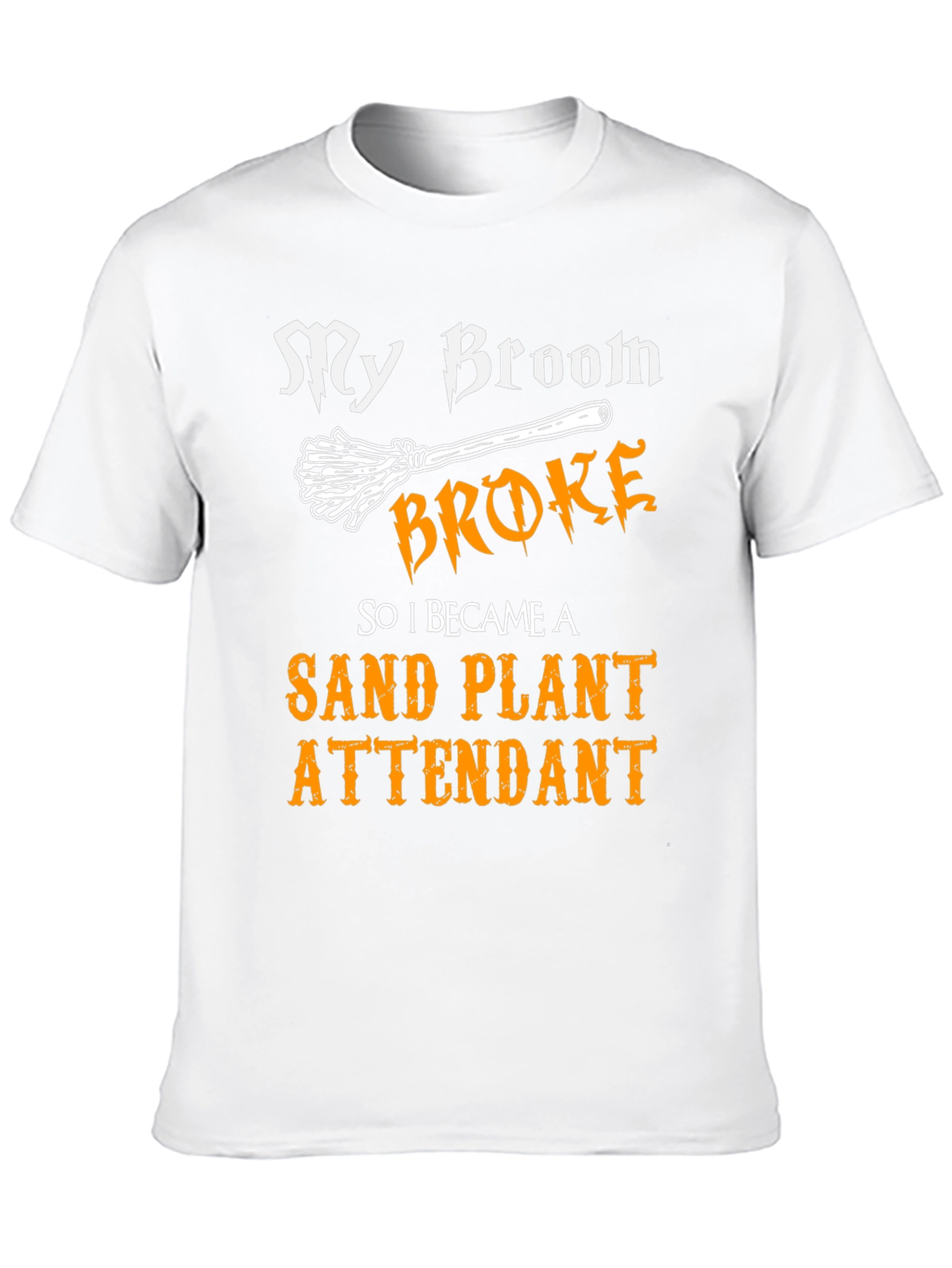 Funny Halloween Sand Plant Attendant T-Shirt