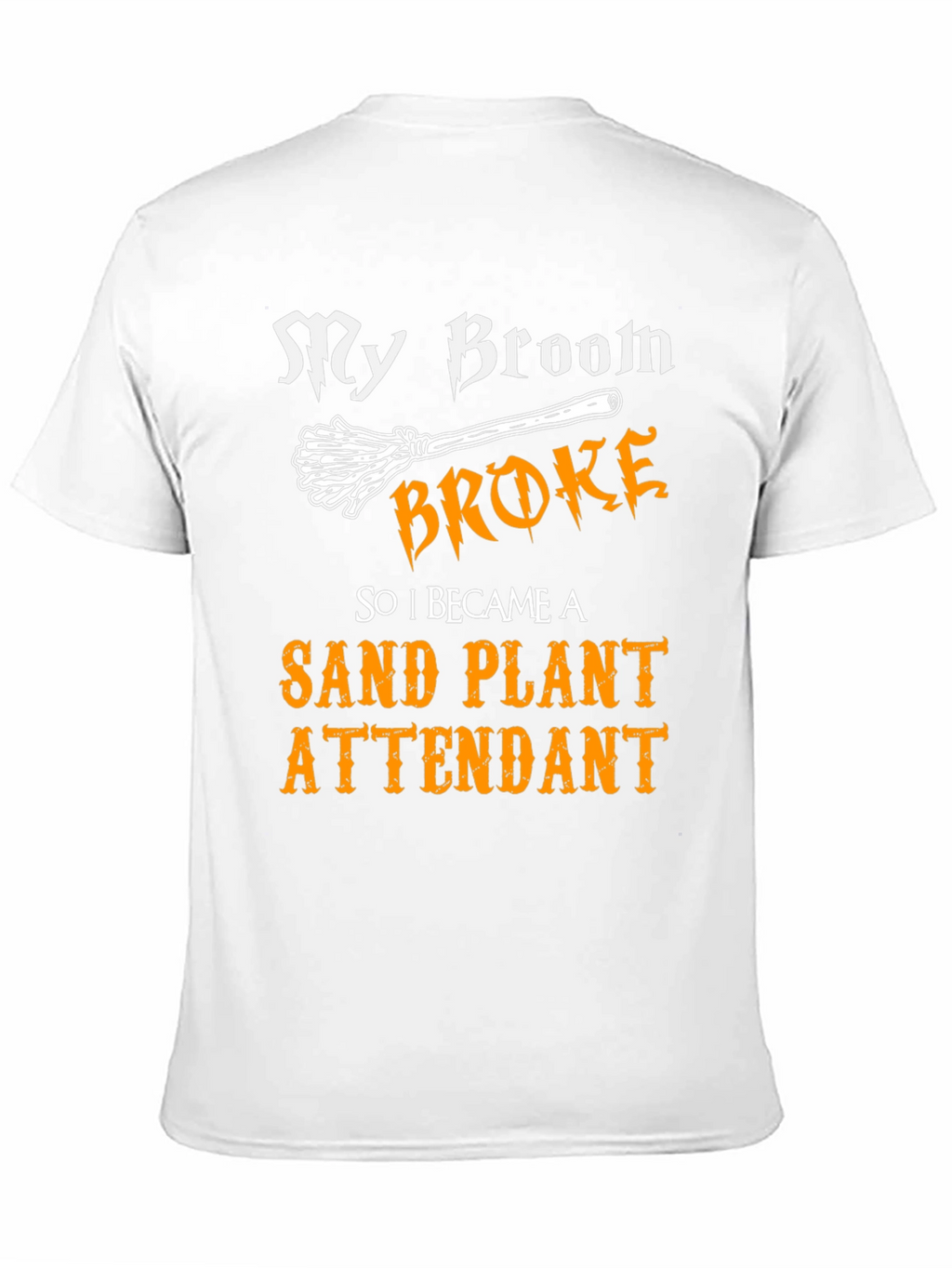 Funny Halloween Sand Plant Attendant T-Shirt