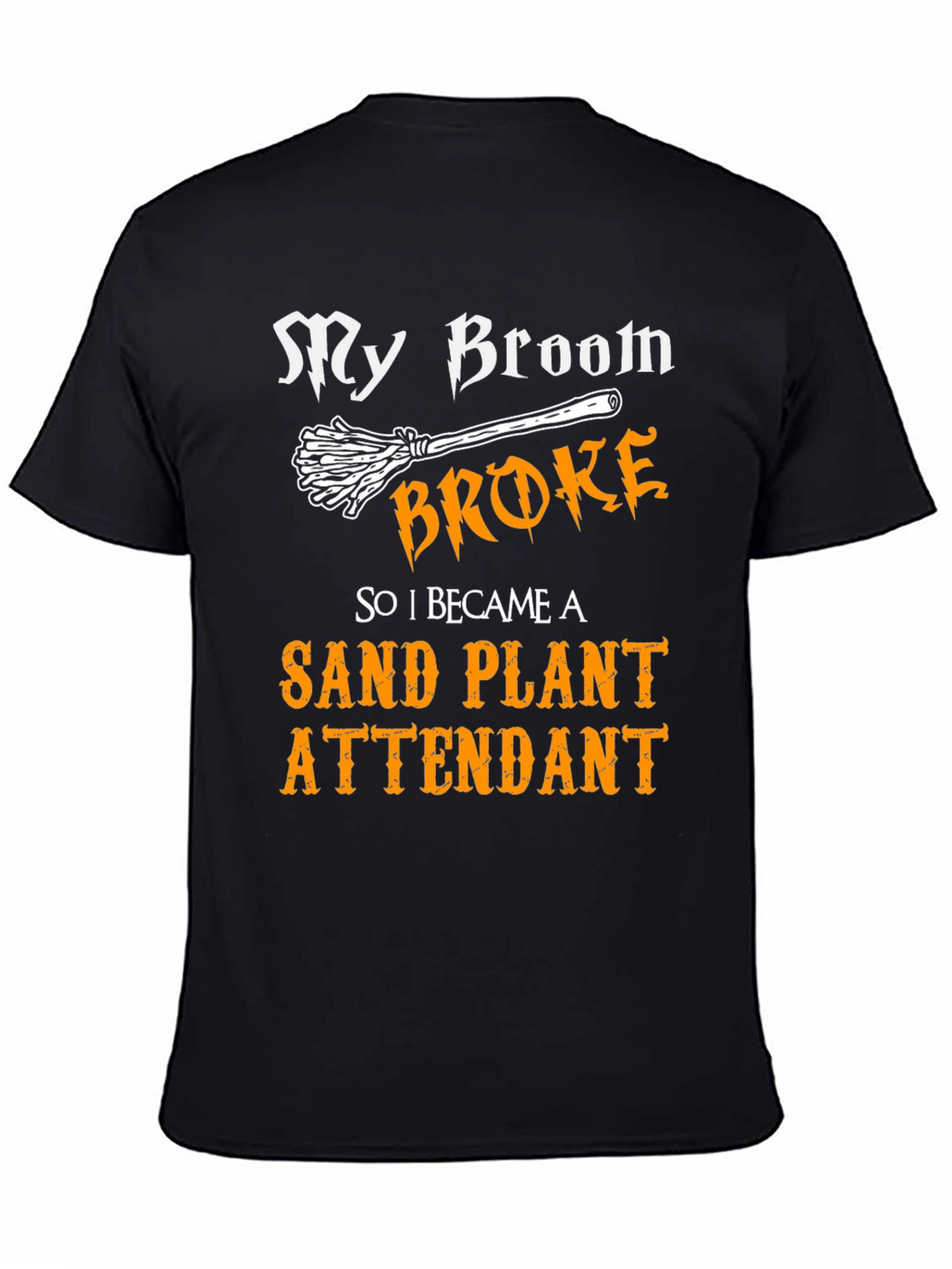 Funny Halloween Sand Plant Attendant T-Shirt