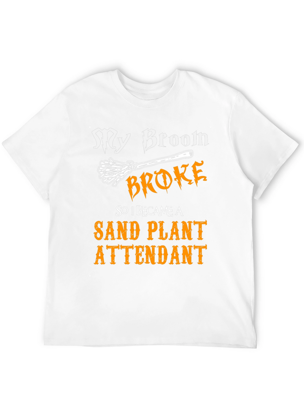 Funny Halloween Sand Plant Attendant T-Shirt