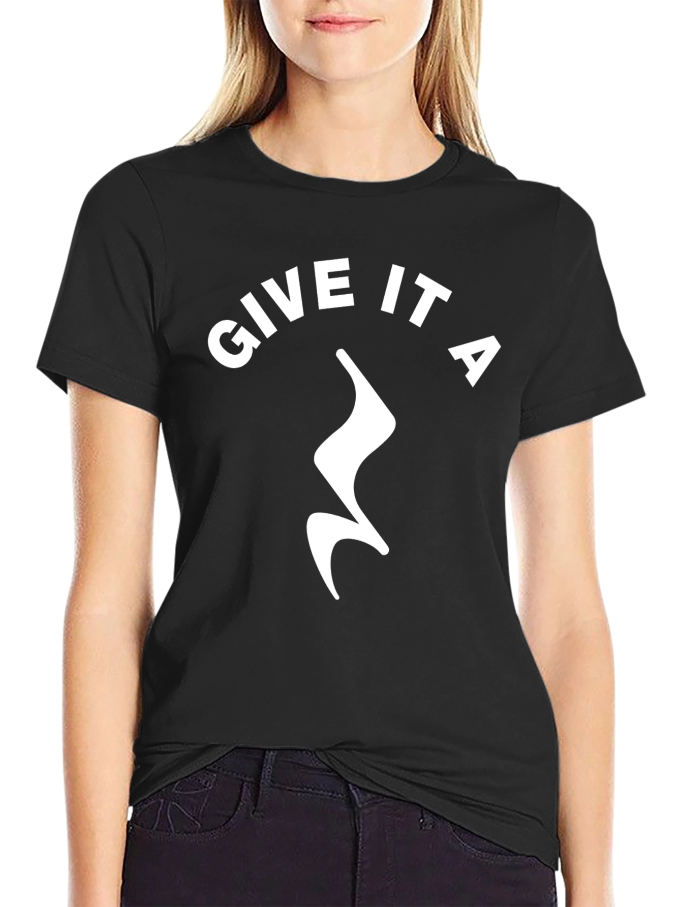 Give it a Rest Black Graphic Tee
