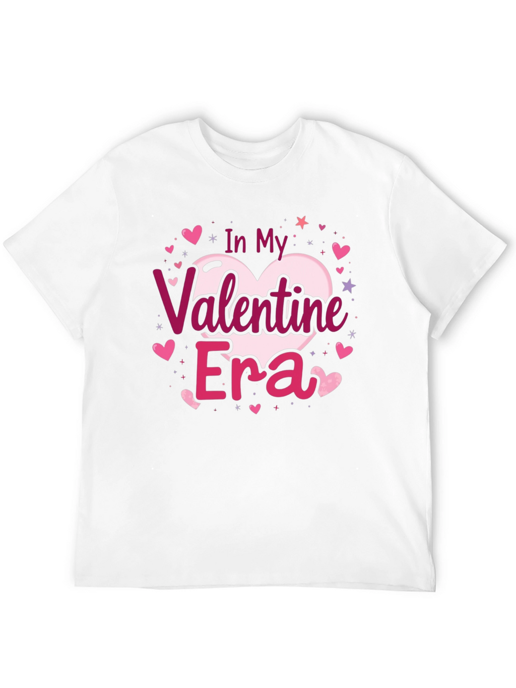 Valentines Era Graphic Tee - Black