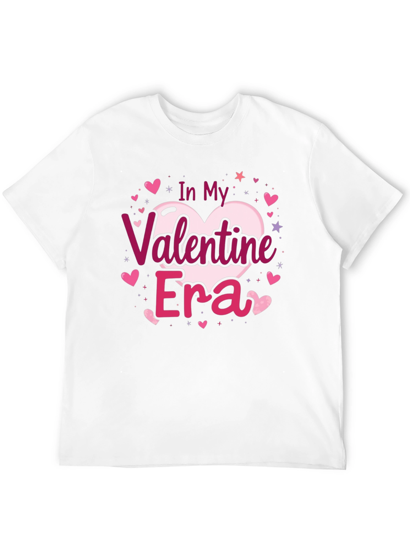Valentines Era Graphic Tee - Black