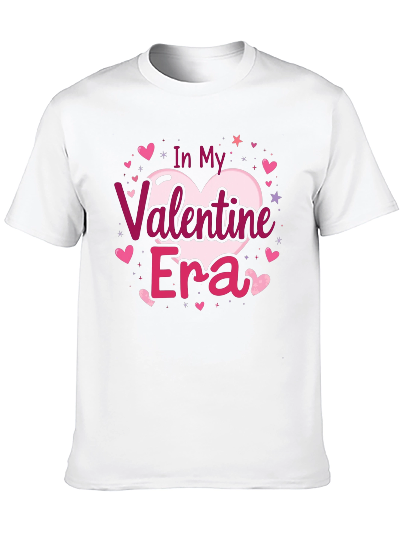 Valentines Era Graphic Tee - Black
