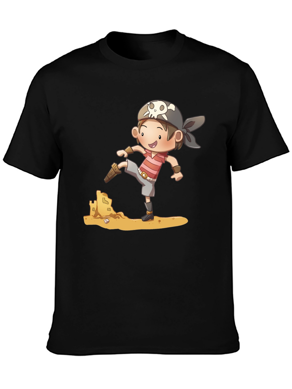 Pirate Boy Sandcastle T-Shirt