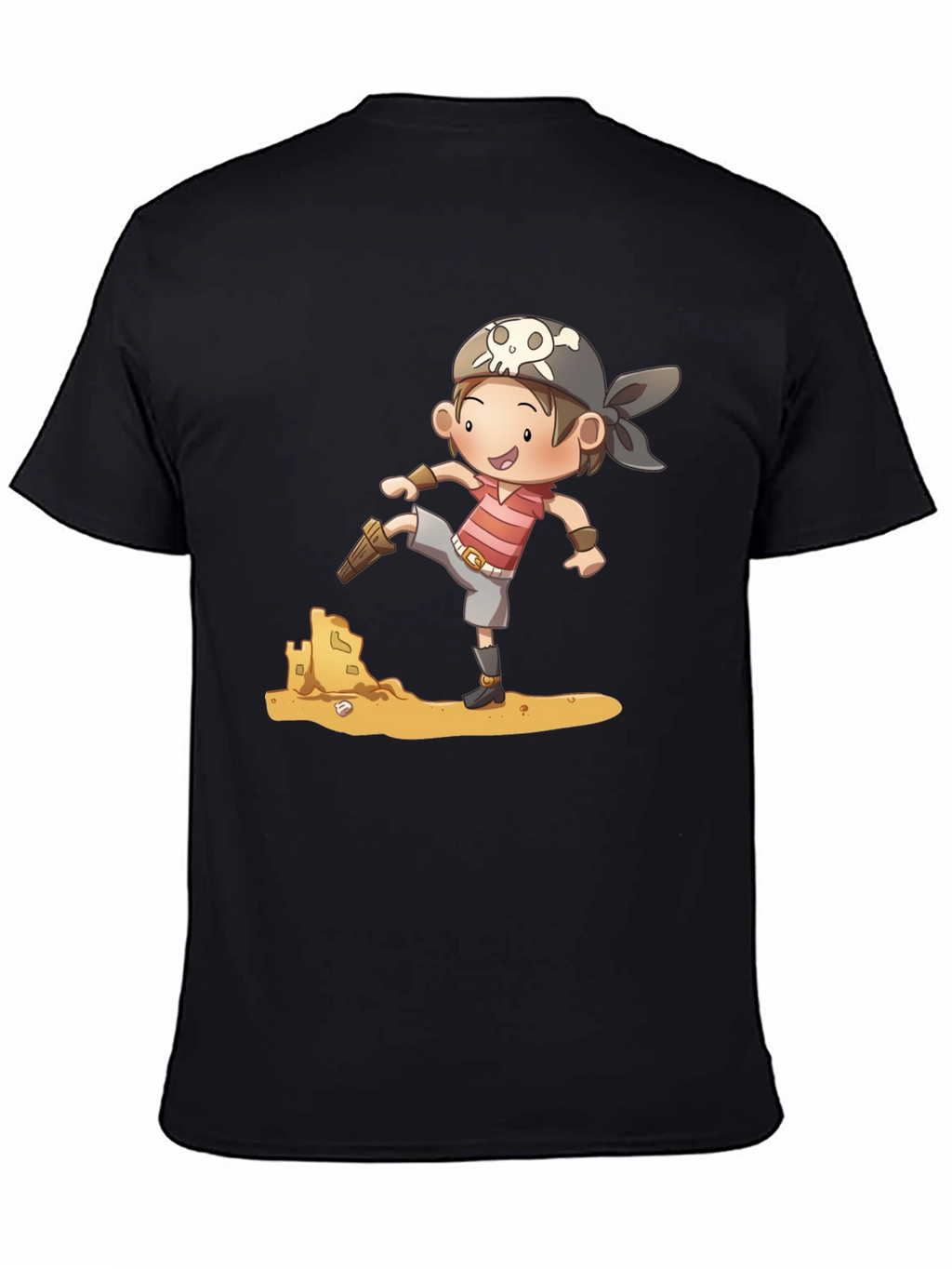Pirate Boy Sandcastle T-Shirt
