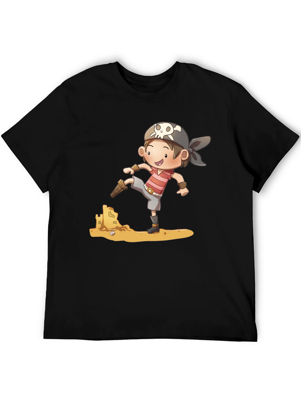 Pirate Boy Sandcastle T-Shirt