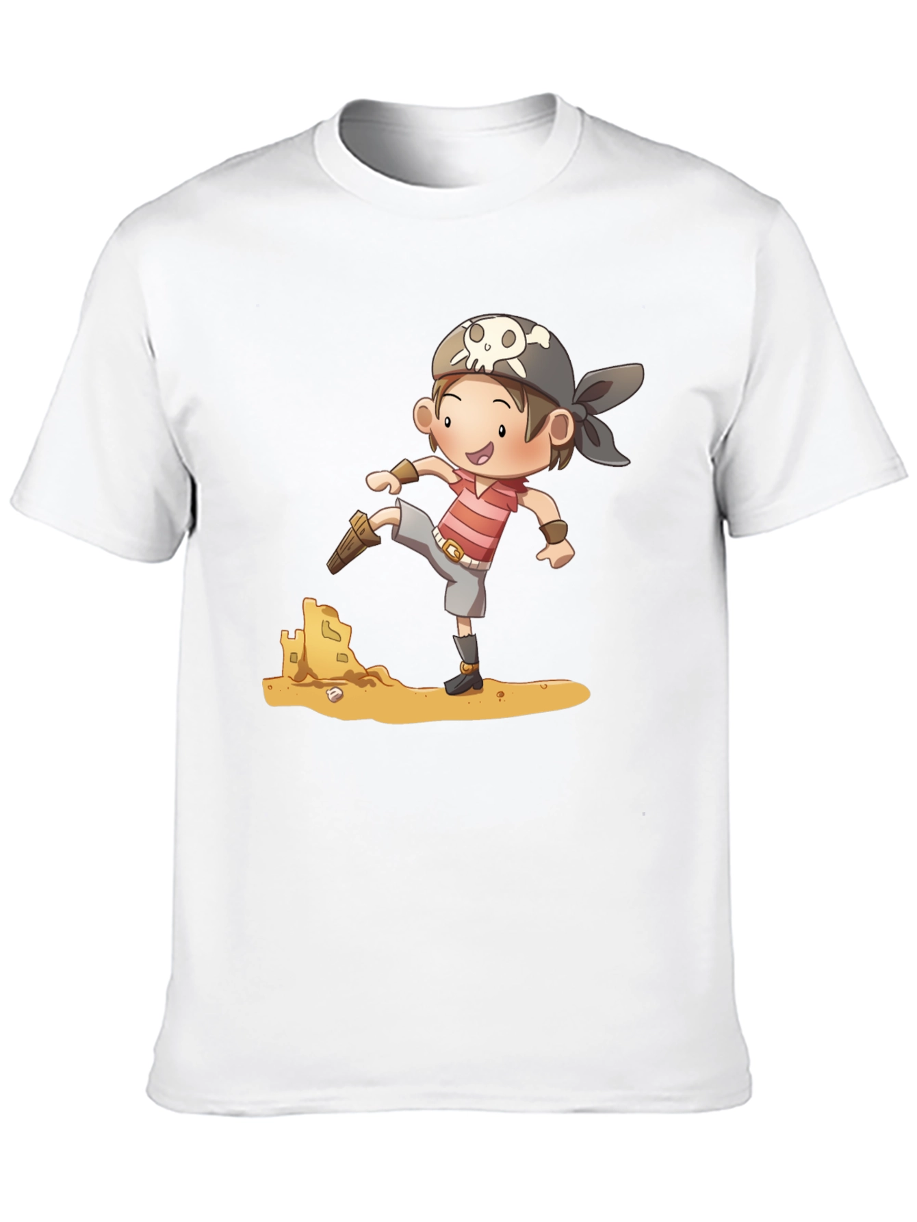 Pirate Boy Sandcastle T-Shirt