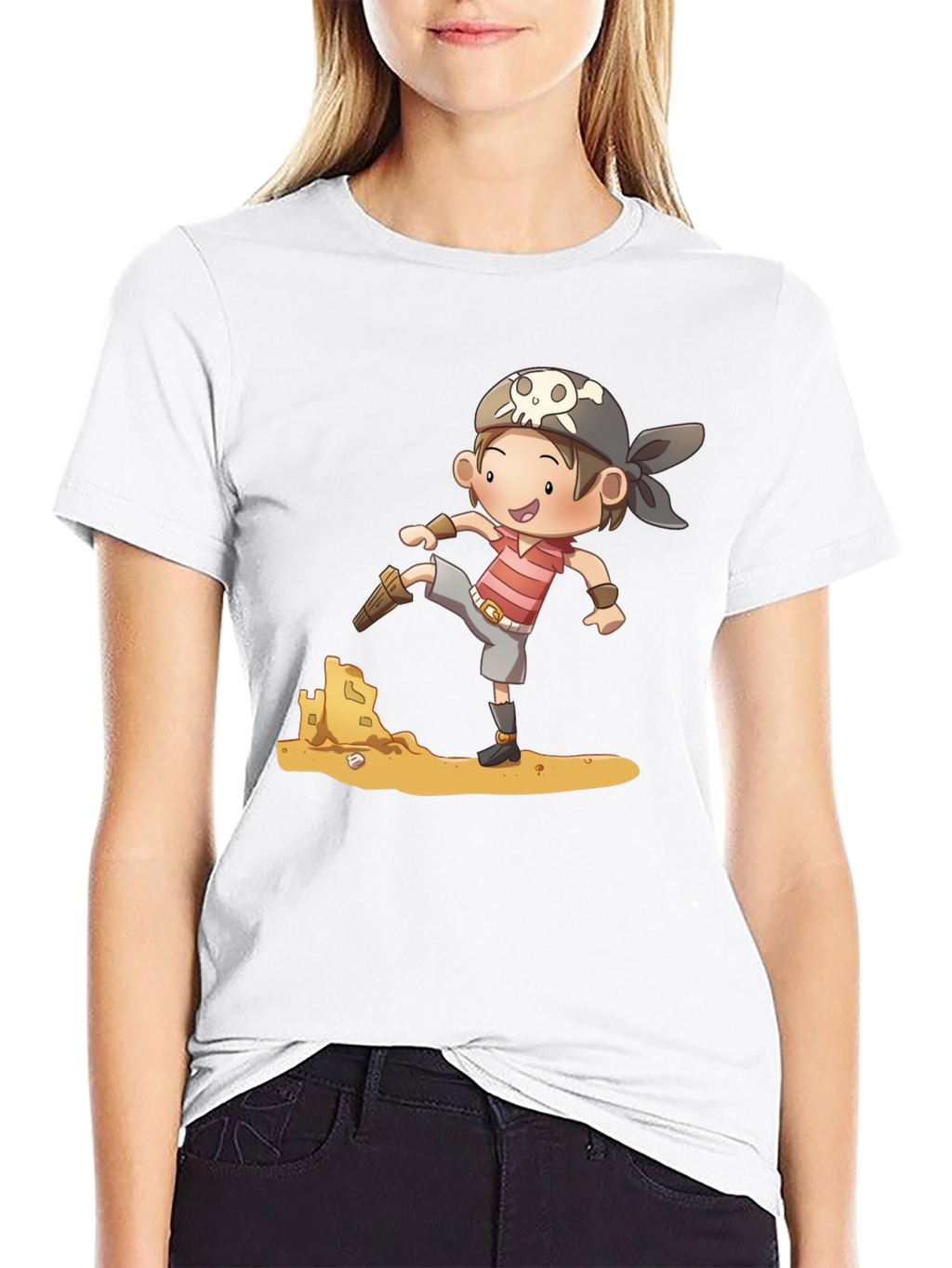 Pirate Boy Sandcastle T-Shirt