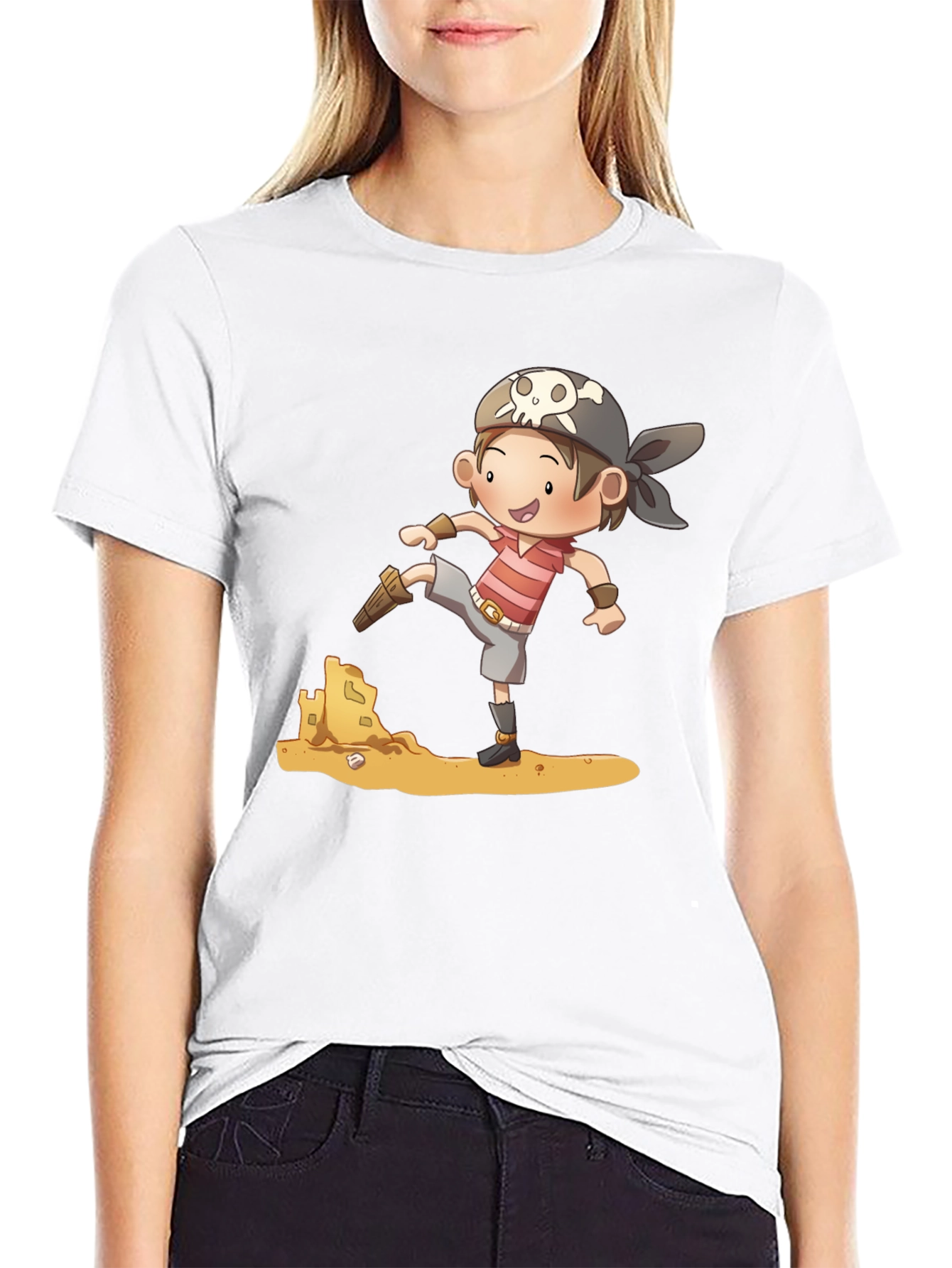 Pirate Boy Sandcastle T-Shirt