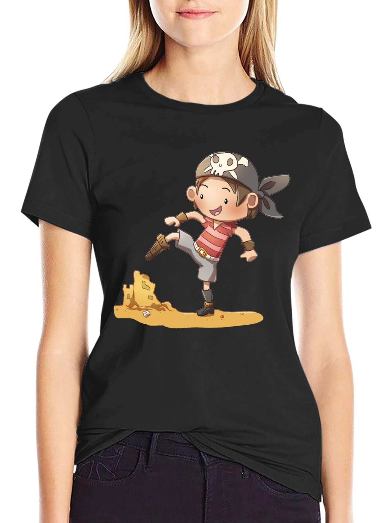 Pirate Boy Sandcastle T-Shirt