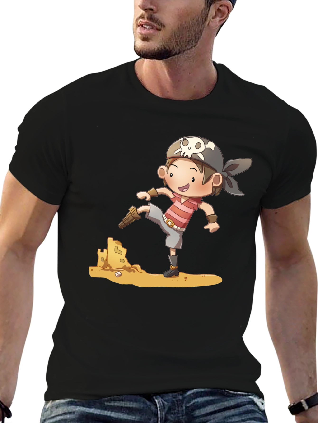 Pirate Boy Sandcastle T-Shirt