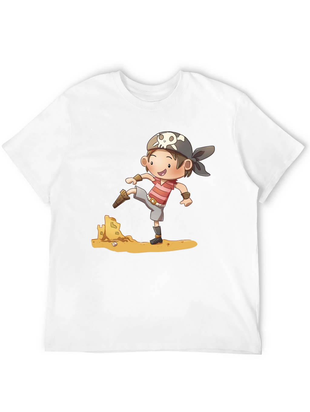 Pirate Boy Sandcastle T-Shirt