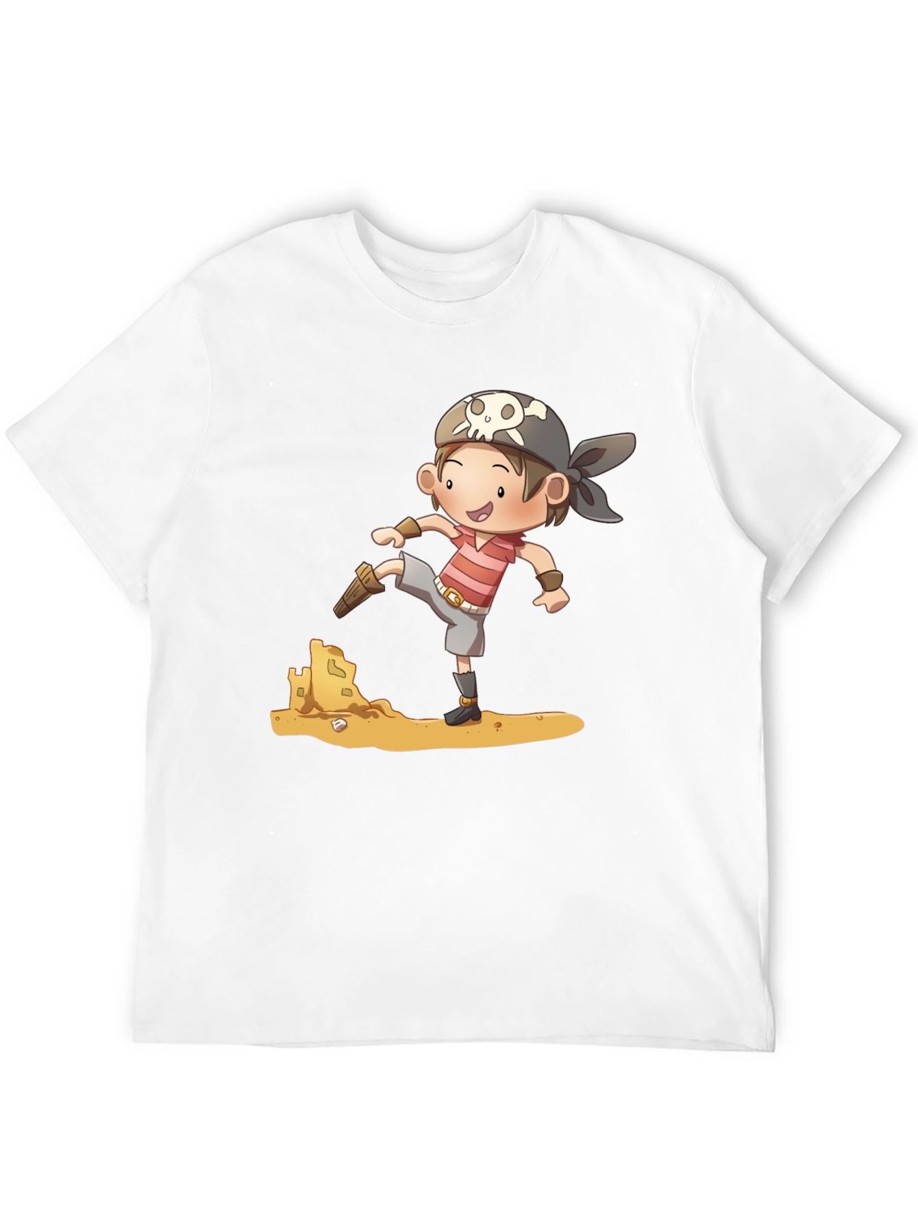 Pirate Boy Sandcastle T-Shirt