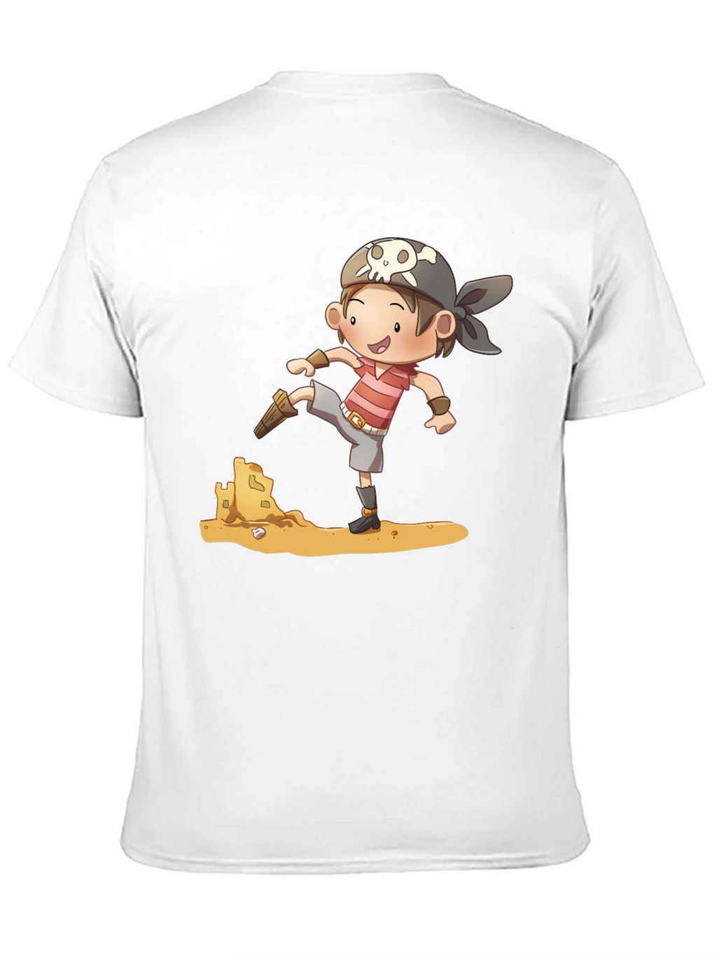 Pirate Boy Sandcastle T-Shirt
