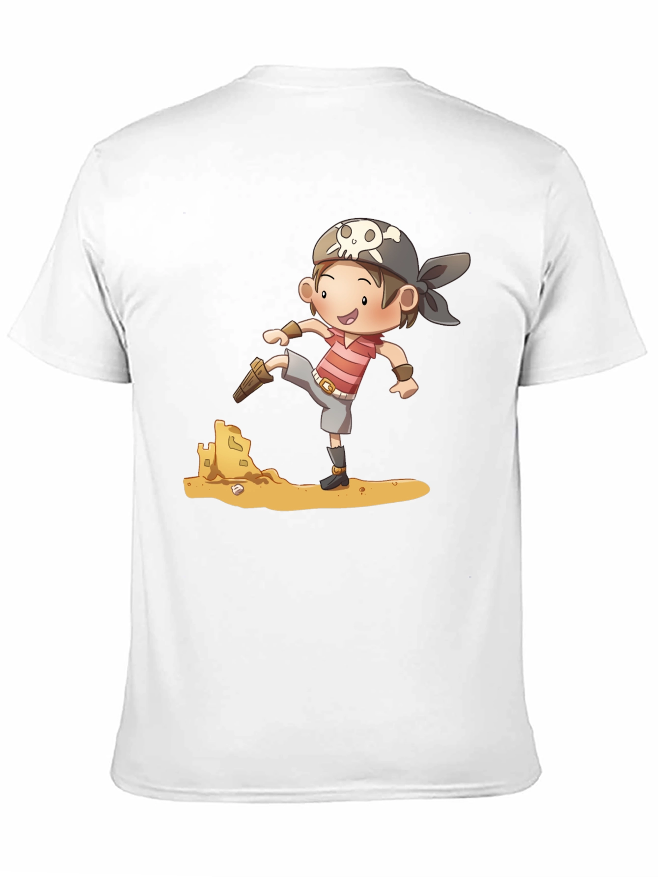Pirate Boy Sandcastle T-Shirt