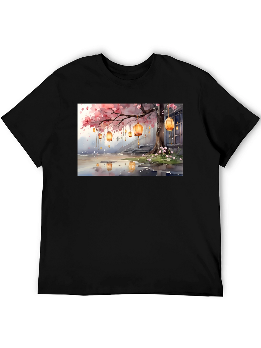 Watercolor Lantern T-Shirt