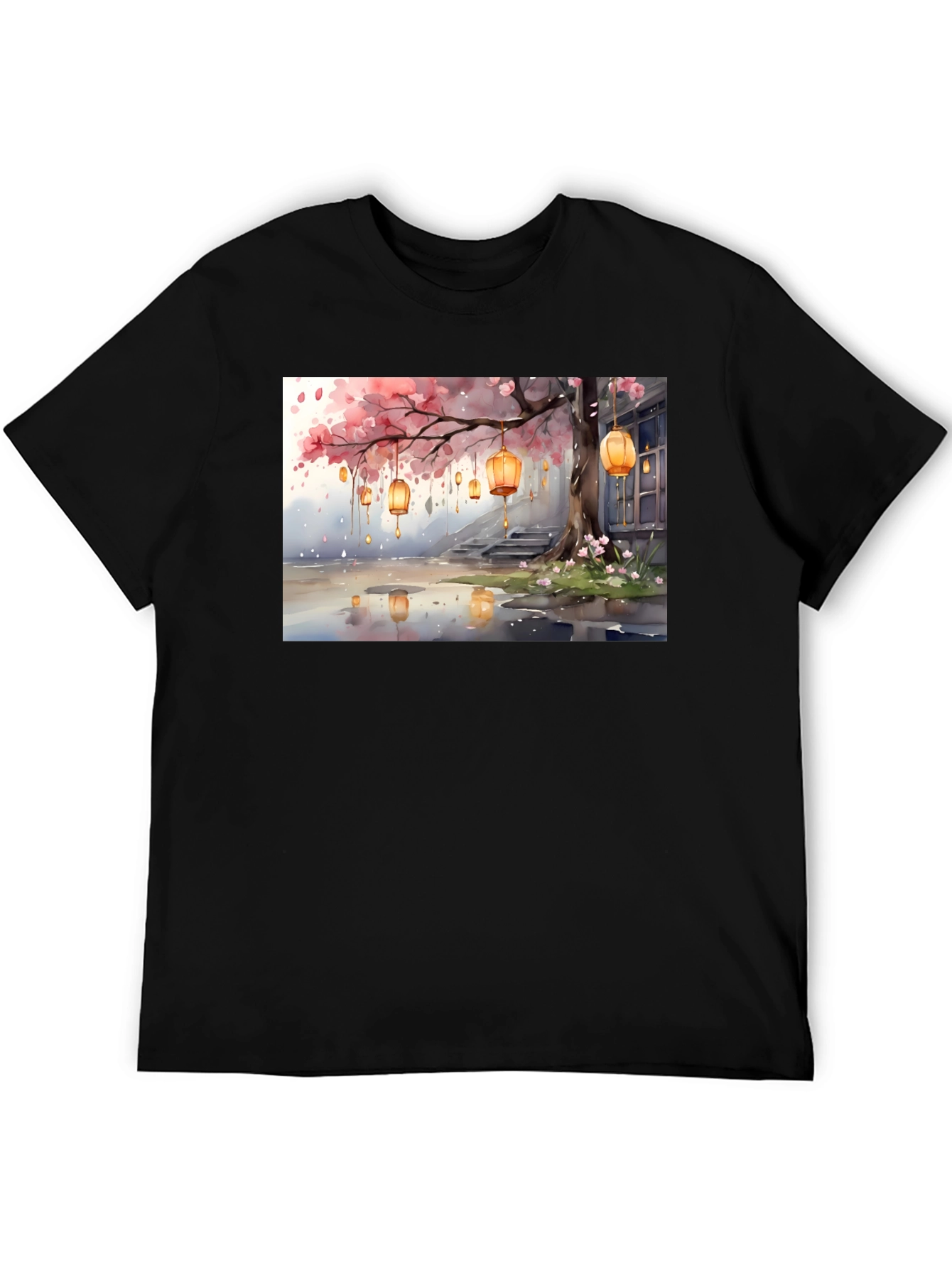Watercolor Lantern T-Shirt