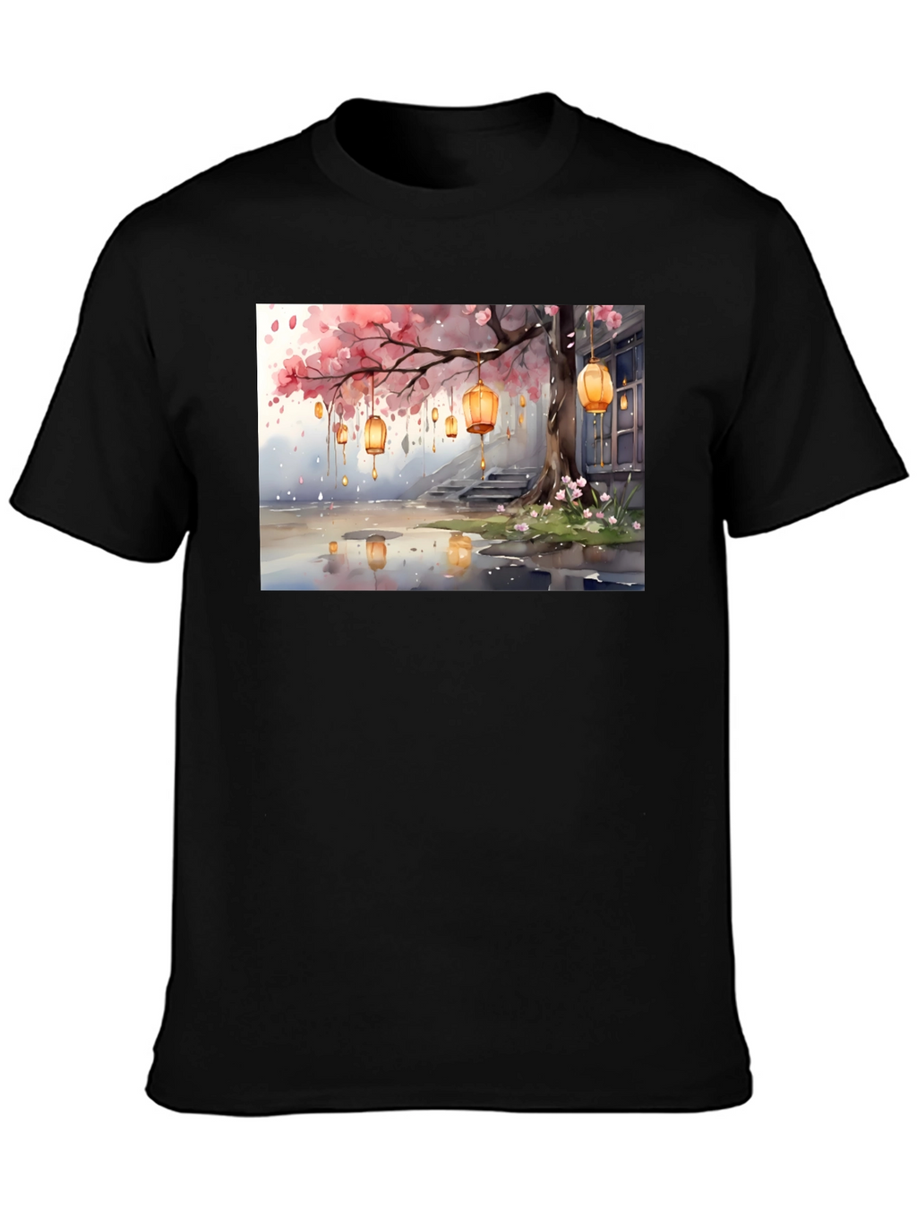 Watercolor Lantern T-Shirt
