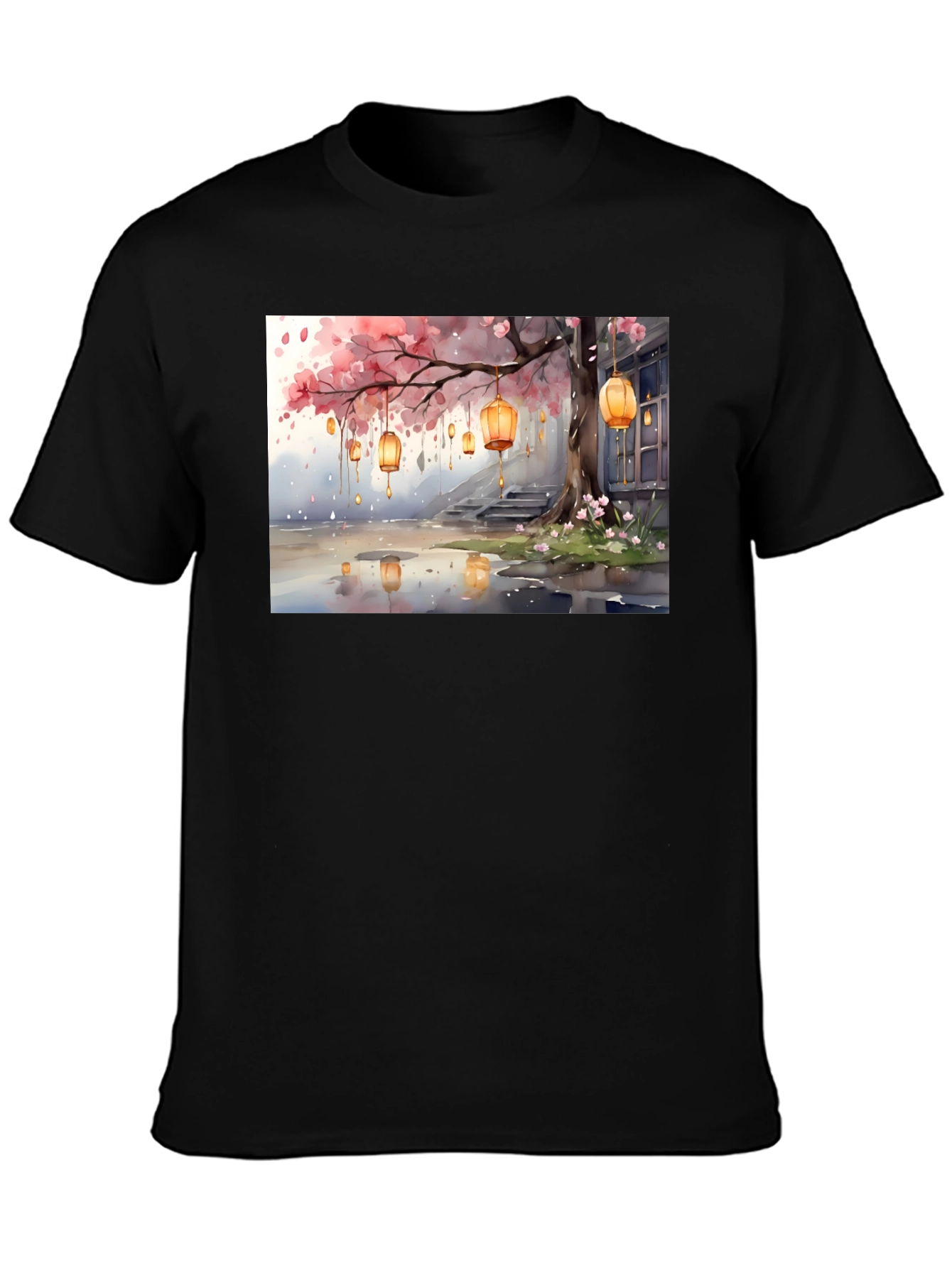 Watercolor Lantern T-Shirt