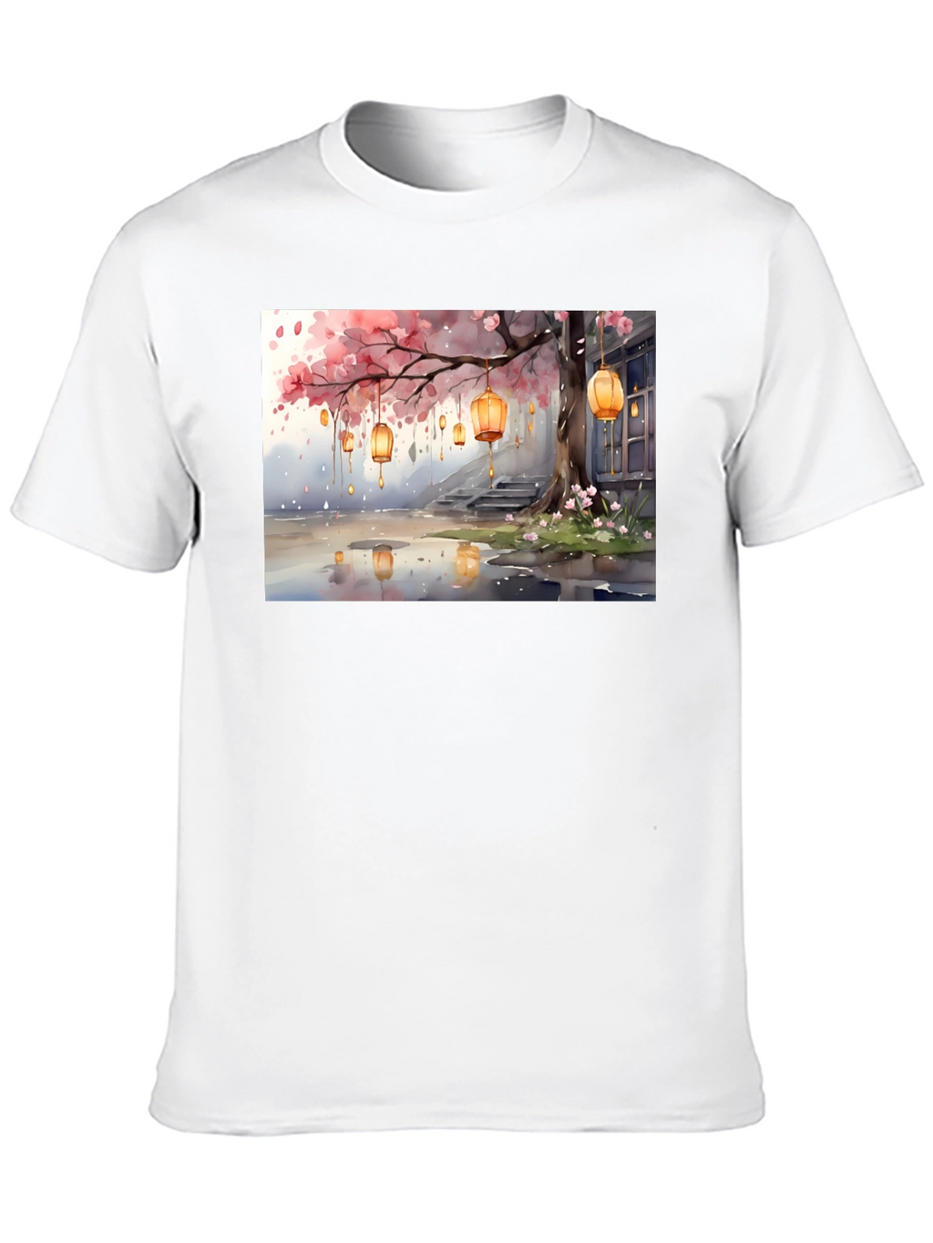 Watercolor Lantern T-Shirt