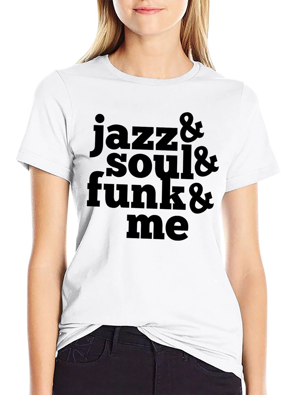 Jazz Soul Funk Me Black T-Shirt