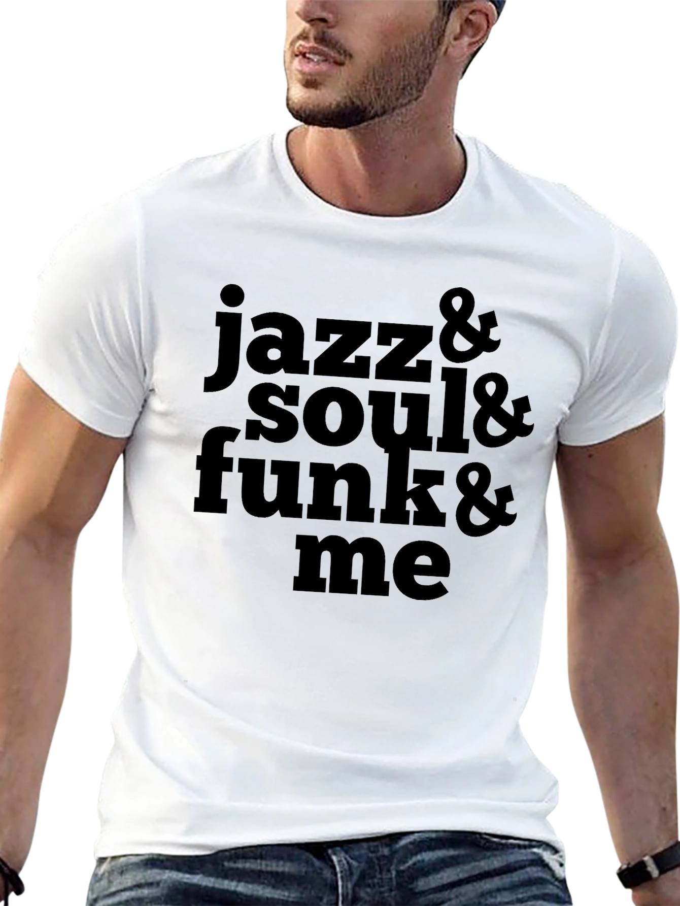Jazz Soul Funk Me Black T-Shirt