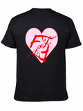 Heart Logo Black T-Shirt